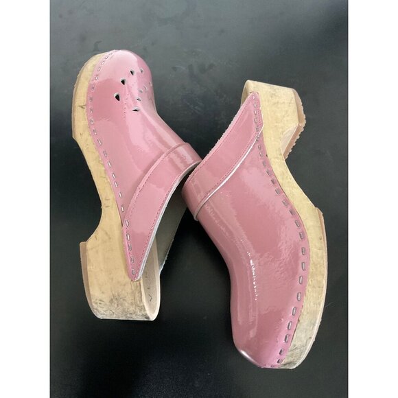 VERKA Clogs Blomma Patent Leather Blush Pink sz. 42 (US 11-11.5) - Picture 9 of 12